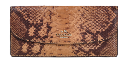 Coach Long Wallet, &pound;50, Accessories, Brown, Leather, Front view